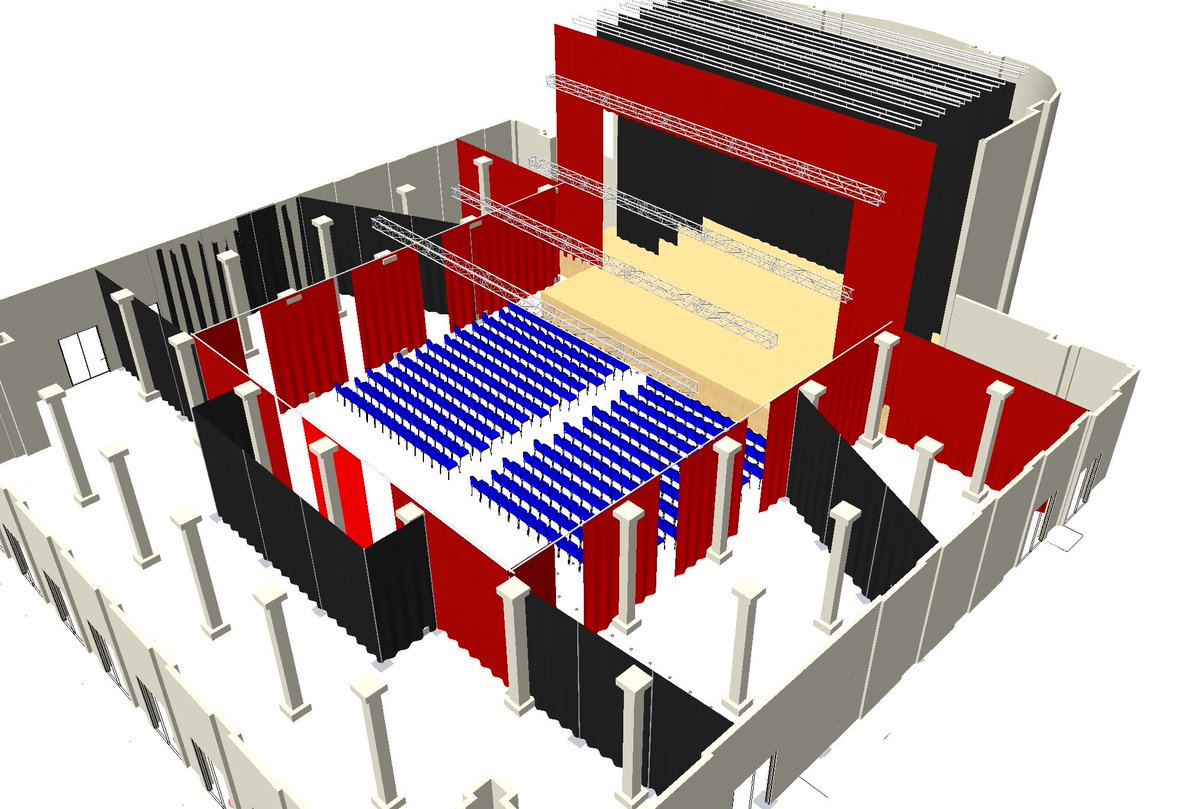 mike_ghosty's tweet photo. #nsdftech15 #nsdf2015 Grand Hall 3d View... http://t.co/jiBGruWqKq