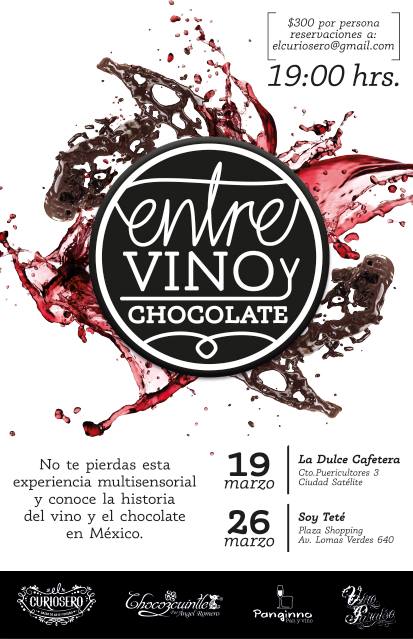 anesav's tweet photo. #EntreVinoyChocolate una experiencia única mientras se aprende de historia gastronómica! http://t.co/BM416sP2tq