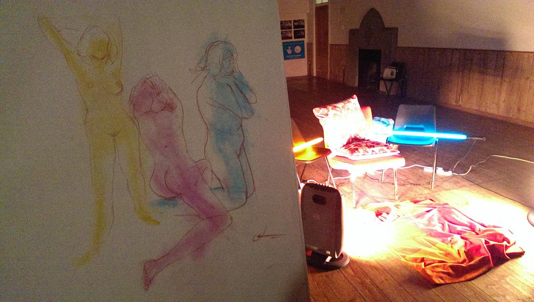 LifeDrawInn's tweet image. Join us LIFE DRAWING tonight 9.15pm @ExeterStHall #Brighton Visit gallery to see work so far rubandagarart.com/#!night-owls-g…