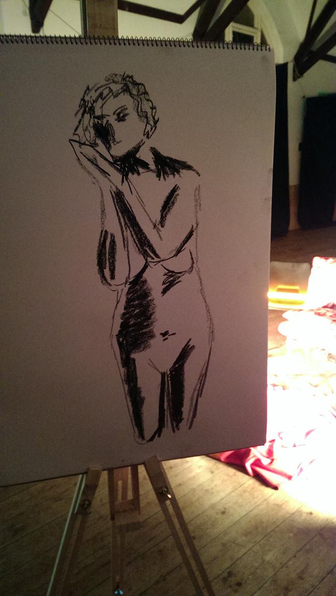 LifeDrawInn's tweet image. Join us LIFE DRAWING tonight 9.15pm @ExeterStHall #Brighton Visit gallery to see work so far rubandagarart.com/#!night-owls-g…