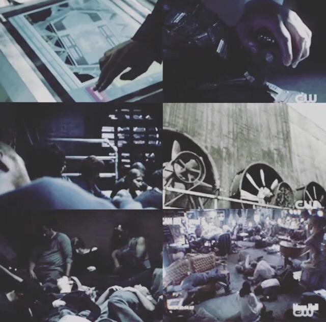 The100Geek's tweet photo. Parallels from the ark and mount weather! @WildpipM @MisElizaJane @JRothenbergTV @johnnywhitworth @IWashington http://t.co/mRvKVxDpqo