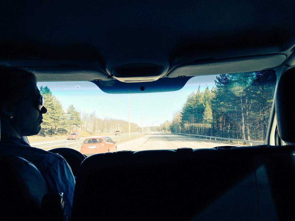 ClutchProd's tweet photo. On the road to Lahti to do video work for Arja Saijonmaa's gig! #clutch http://t.co/4FduaUhpvy