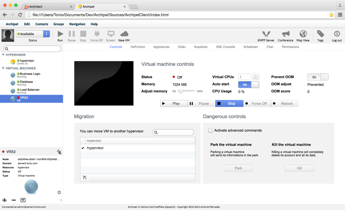 ArchipelProject's tweet photo. Looks like a Beta 7 is on its way ;) http://t.co/sPV5nTLppA