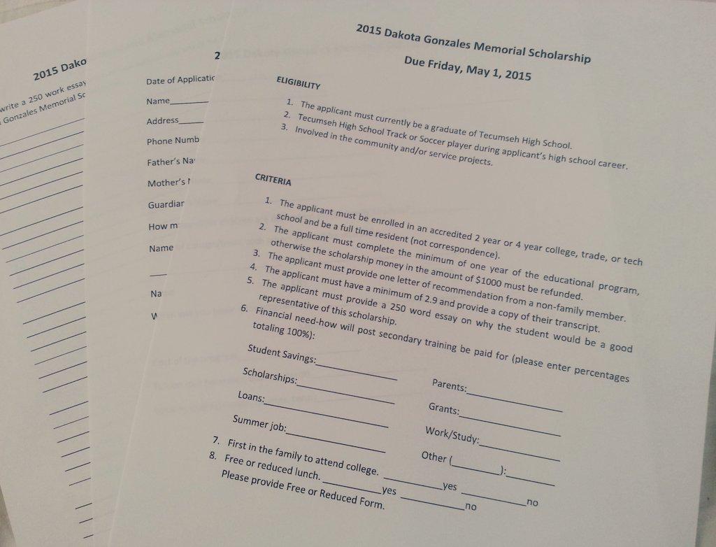 mickie129's tweet photo. Bittersweet, the Dakota Gonzales memorial scholarship for THS is 99% done.   #buildalifethatmatters #inyourhonor http://t.co/6FddNHOZOr