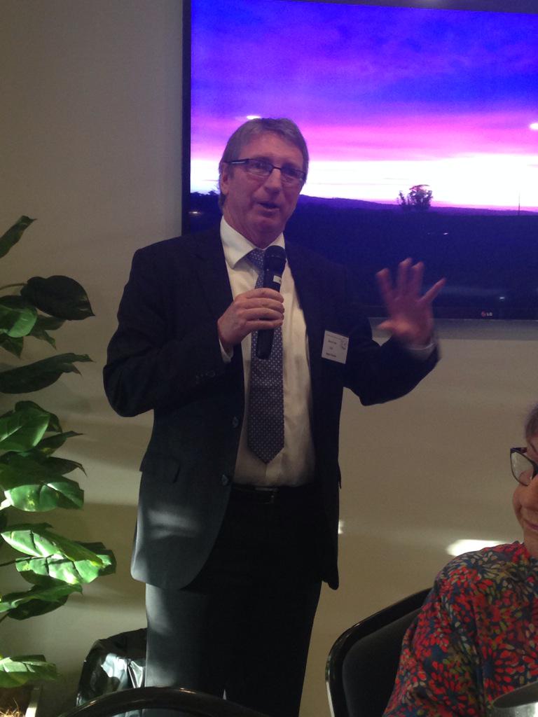 WesternNSWBC's tweet photo. Inspirational @DubboChamber breakfast  today, hearing from Bega Cheese Chair, Barry Irvin. #dubbo @MayorOfDubbo http://t.co/XrxVky7mw5