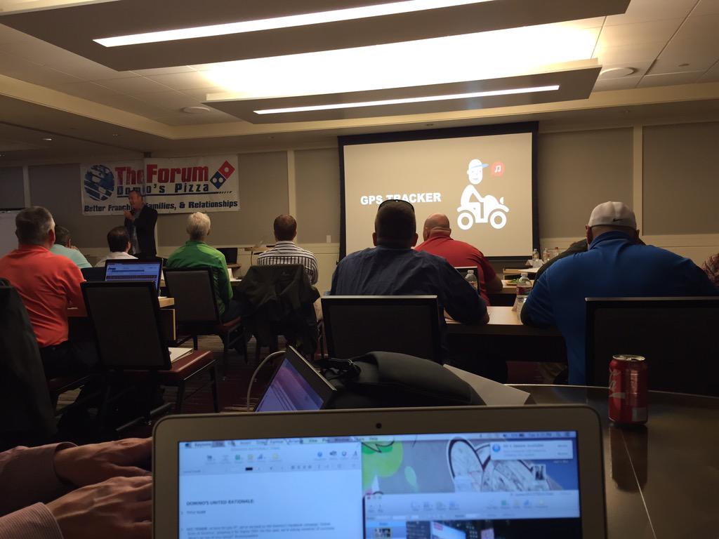 LamarDigital's tweet photo. Listening to Don Meij @dominos #TheForum conference in Aspen http://t.co/dXUsHNrcwy