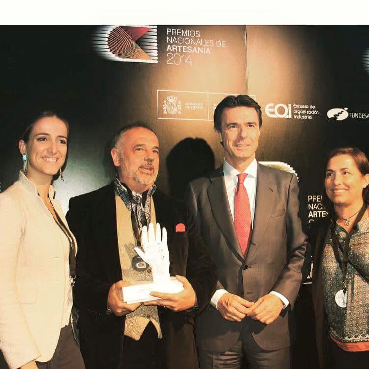 Enhorabuena a Vicente Gracia, Premio Nacional de Artesanía.