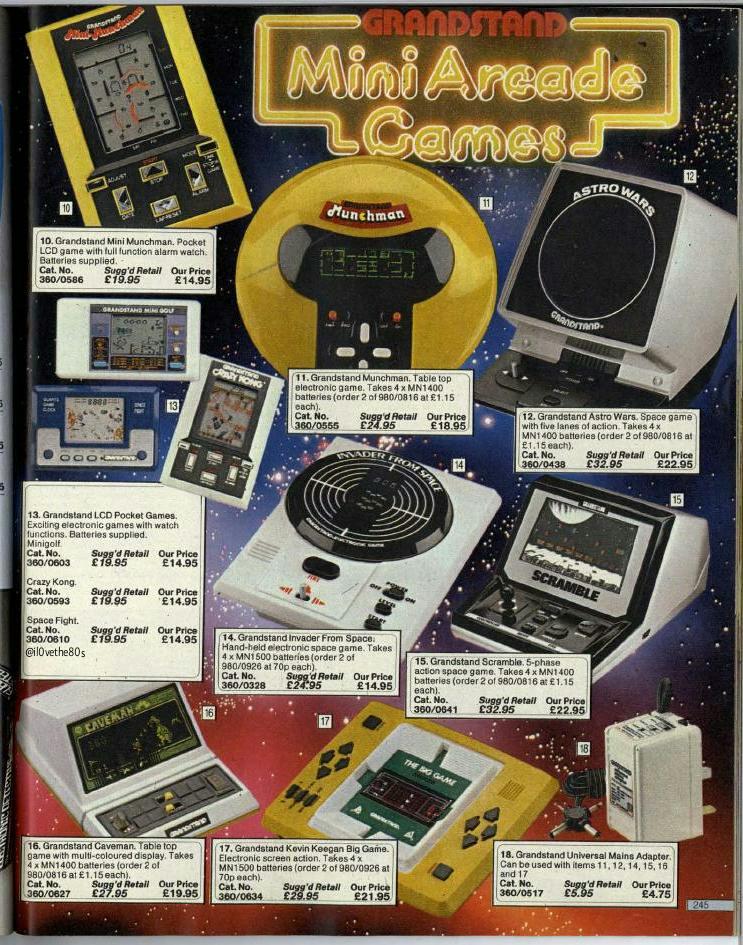 Argos catalogue 1982