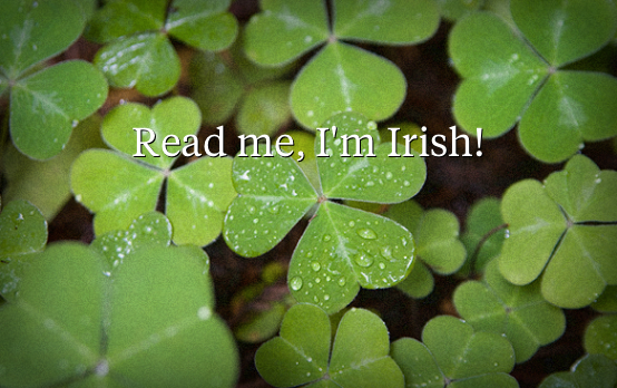 Read me, I'm Irish! (see what we did there :) #ebooks are lucky charms in our world, enjoy! bit.ly/1be4BIZ