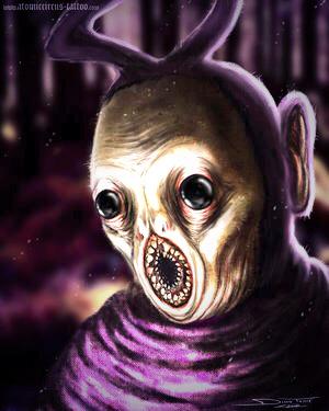 NotTheBestDrawr's tweet image. I'll be gone for a while, so have this picture of realistic teletubbie