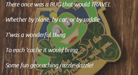 GoGeocaching's tweet photo. Here's a #geocaching #StPatricksDay limerick: #TBTues #TrackableTuesday http://t.co/kFUpd6Lsj6