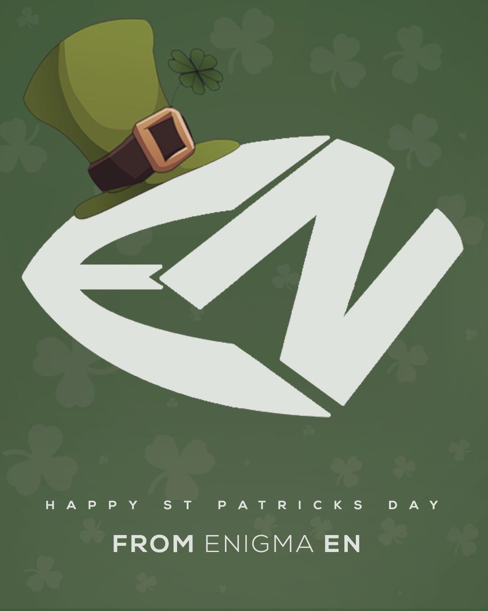 TheEnigmaEN's tweet photo. Happy St. Patrick's day From Enigma EN #ENEWYEAR http://t.co/QkvdGFyCeY