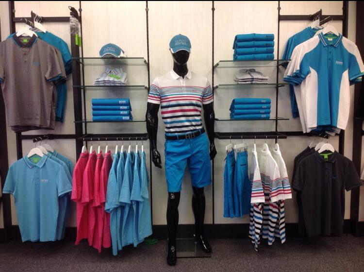 MNGolfCoach's tweet photo. Just popped into our other shop @ProShopMGC to see all the new clothing, wow! #notyouraverageproshop #HugoBoss http://t.co/hMcbSmjzPN
