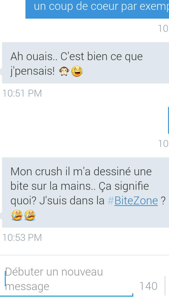 Hontedecrush's tweet photo. #BiteZone 😂 Courage! http://t.co/TuKKJ9Rgqx