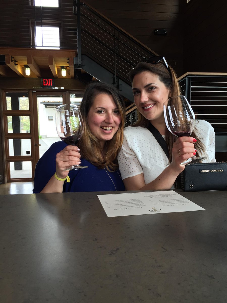 tvinewinery's tweet photo. Dori &amp; Rory are #BFFS who visited #TVine this past weekend from the #bayarea. Thanks for dropping in ladies! http://t.co/EoOKTNTy7J