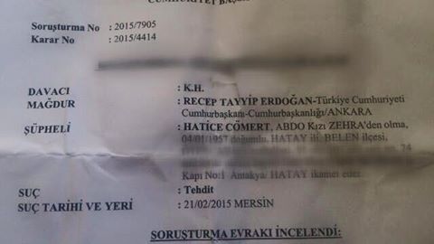 RTE, Gezi Şehidi #AbdullahCömert'in annesi #HaticeCömert'e "tehdit" davası açtı.
ANALARIN ÖFKESİ KATİLLERİ BOĞACAK !