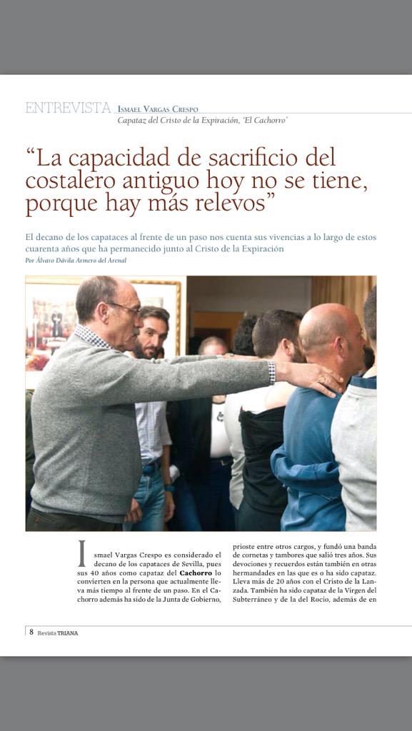 Ismael Vargas está presente en el nuevo número de la revista. 40 años con el Cachorro.<a href="/HdadCachorro/">El Cachorro</a> <a href="/lunadenissan/">Lųŋąɖɛŋıʂąŋ</a>