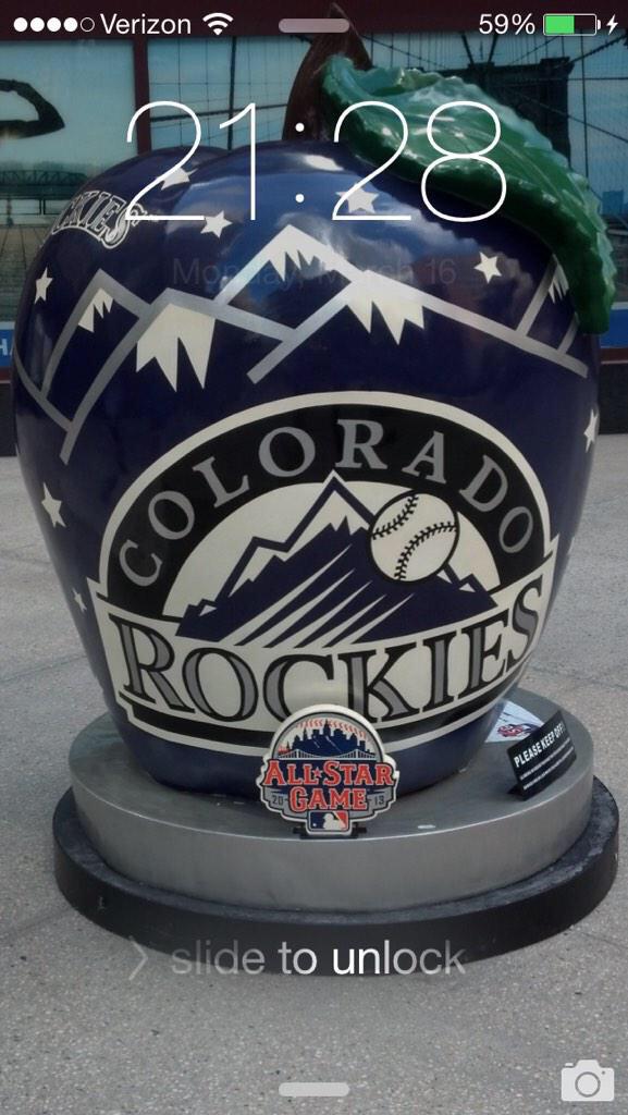 Rockies's tweet photo. Thanks for your #RockLock entries. So much Rox love! Winners have been selected but maybe we'll do it again sometime! http://t.co/uRsffSczPQ