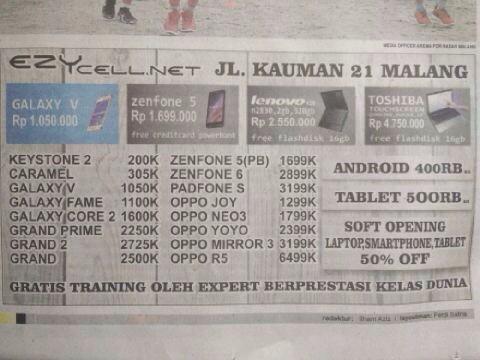 Mari gan sikaaat harga supermya. Garansi TAM.