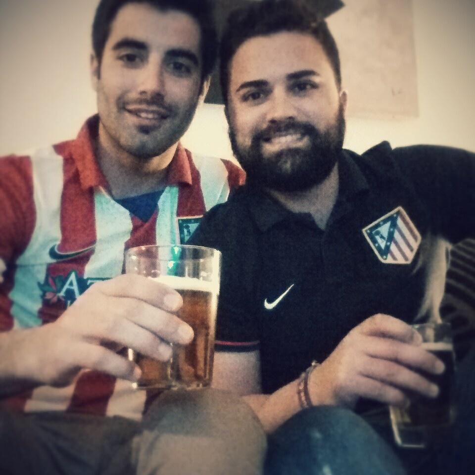 Asi somos los atleticos... A cuartos!!  <a href="/elatleti/">Atletico de Madrid</a> <a href="/sanchezconejo/">pedro Sánchez Moreno</a>
