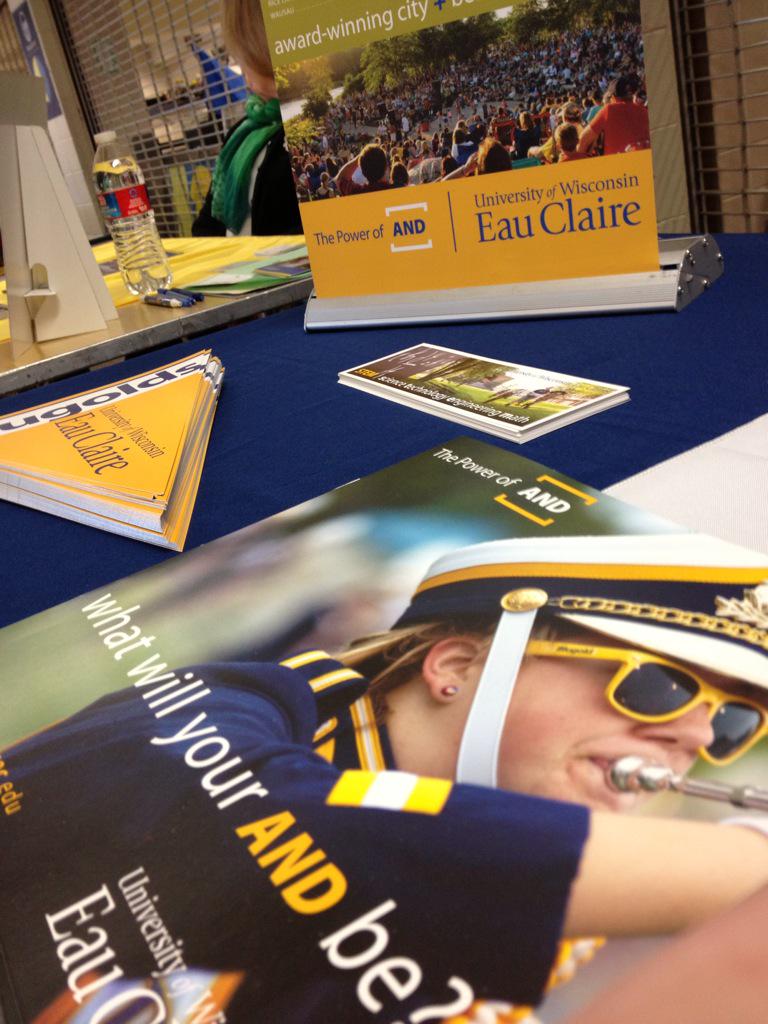 UWEC Admissions (@uwecadmissions) on Twitter photo Come and talk to us at <a href="/wayzataschools/">Wayzata Public Schools</a> Wayzata High School from 6-8 for the Minnesota Education Fair! #uwec Come and talk to us at <a href="/wayzataschools/">Wayzata Public Schools</a> Wayzata High School from 6-8 for the Minnesota Education Fair! #uwec