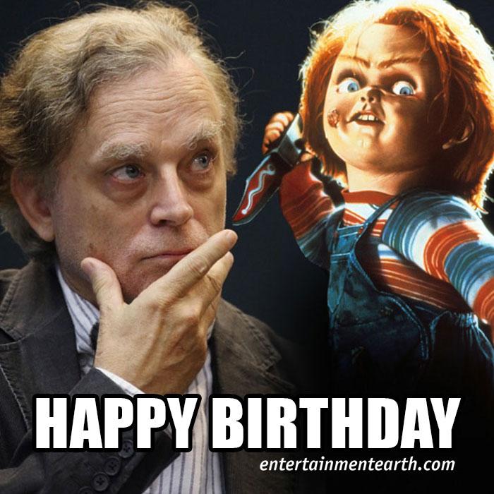 Happy 65th Birthday to Brad Dourif of Chucky ! Shop Collectibles:  