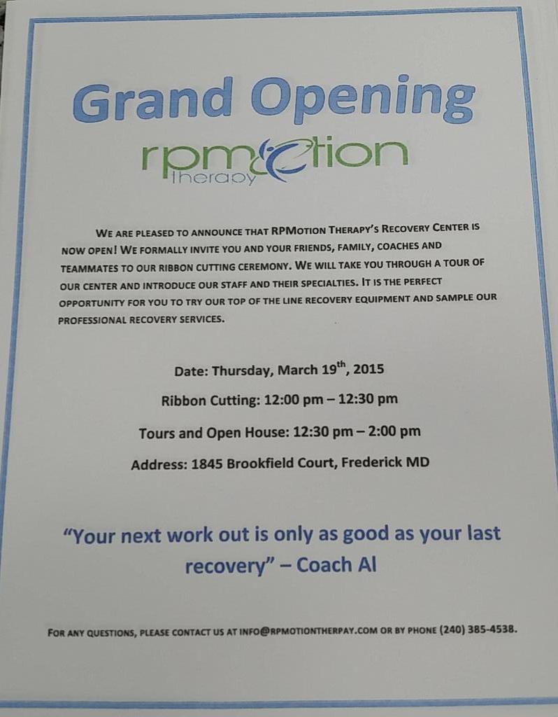 Come in this Thursday to our grand opening! Ribbon cutting at 12 and tours at 12:30!