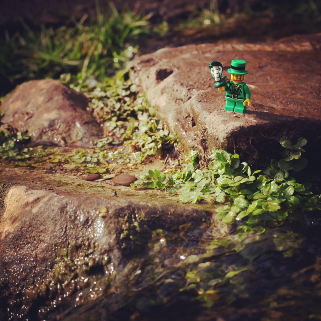 We exist! #HappyPaddysDay #Lego