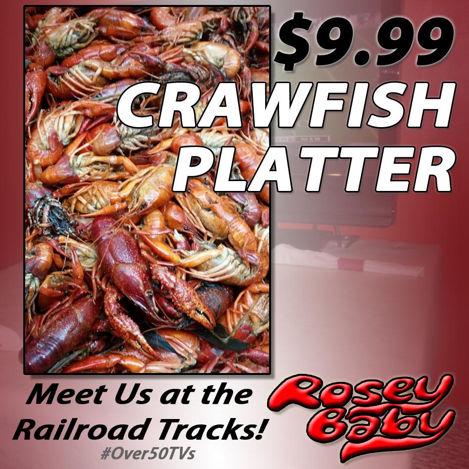 RoseyBaby_stark's tweet image. Tonight - Crawfish, $1 Green Beer, 50¢ Wings &amp;amp; $3 Pints! #Over50TVs #Crawfish #DrinkStarkville #StPaddysDay