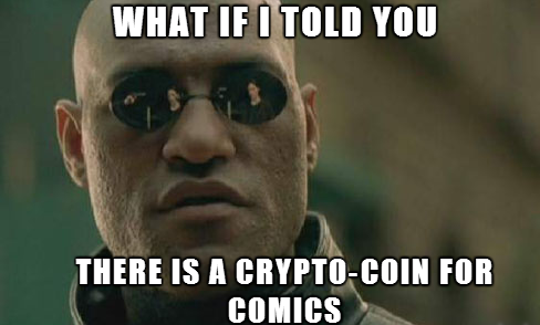 What if i told you, there is a crypto coin for comic #powcoin #POWC