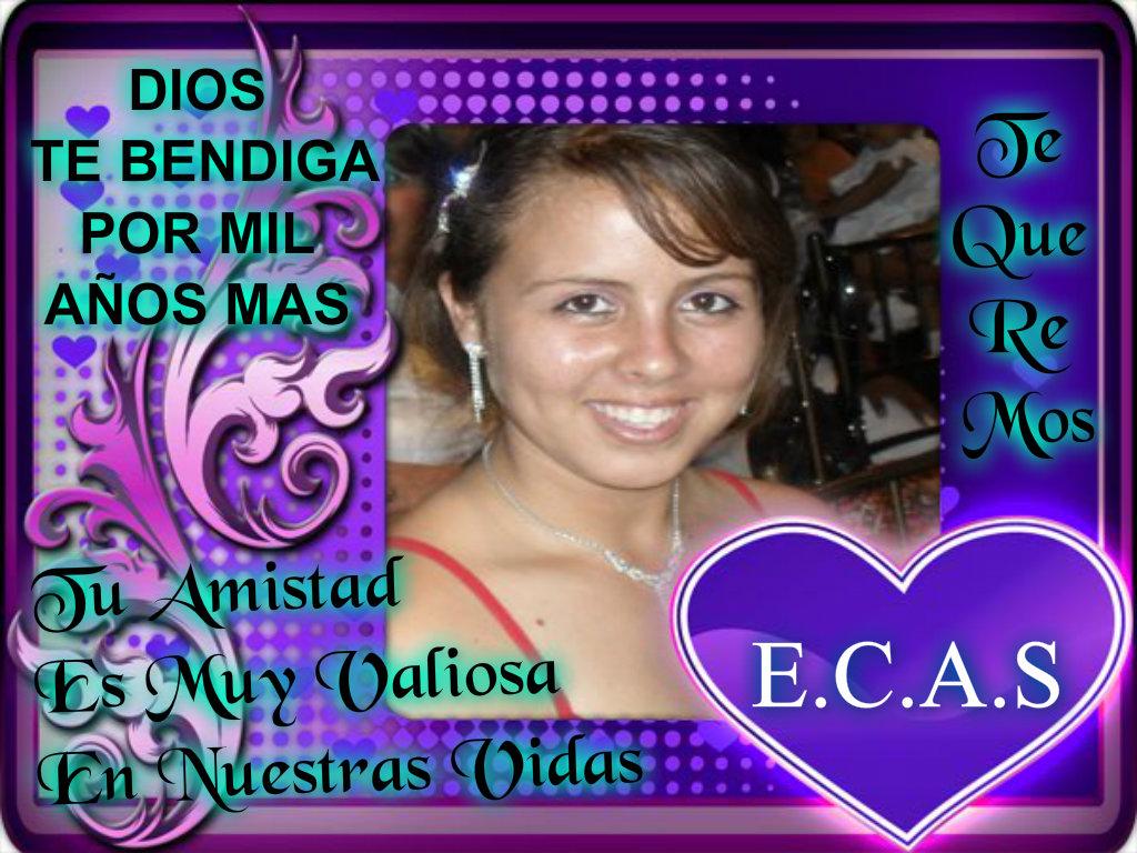 ERES LA HERMANA Q SIEMPRE QUISE TENER POR ESO ES Q SIEMPRE AGRADEZCO A DIOS POR TU AMISTAD..FELIZ CUMPLE <a href="/elili_18/">Elili</a>