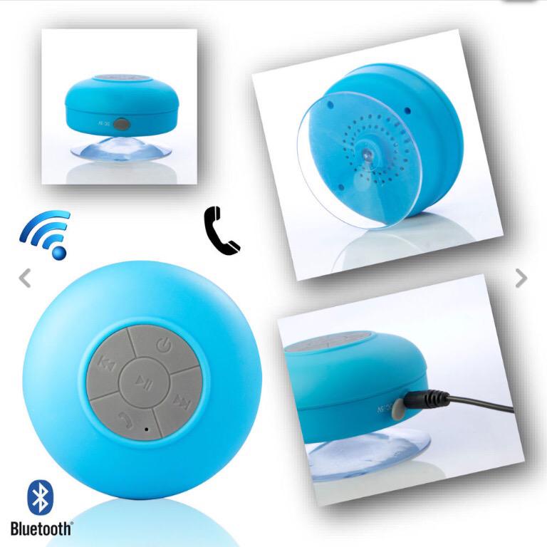 LoVenddoMX's tweet photo. Bocina bluetooth contra agua conexión inalámbrica con dispositivos móviles. Color azul $215 http://t.co/7MhFcje7NP @vendoycomprodf