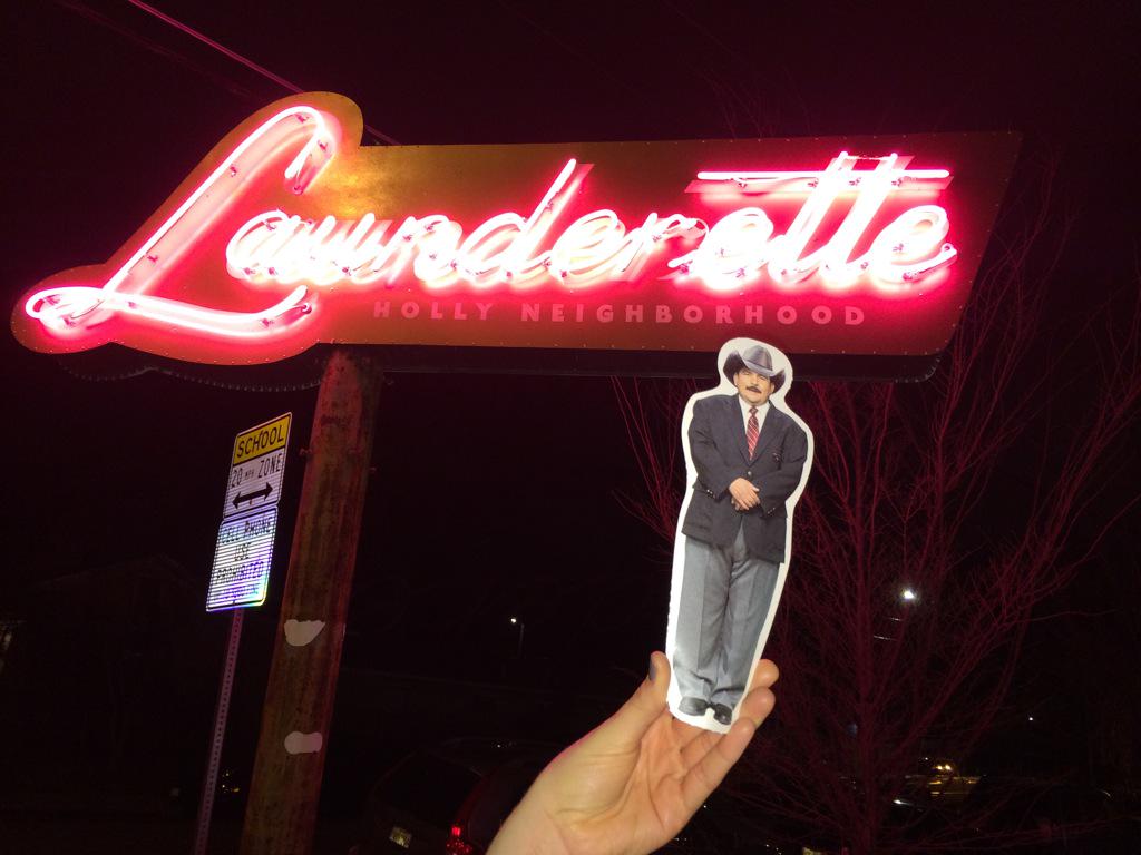 nicgold2000's tweet photo. Amazing meal with Guillermo Flato at Launderette. @jimmykimmel #guillermoinaustin http://t.co/EPd2YNsDY6