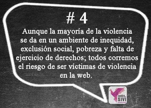 #LoQueDebesSaber #ViolenciaEnInternet #NoMás