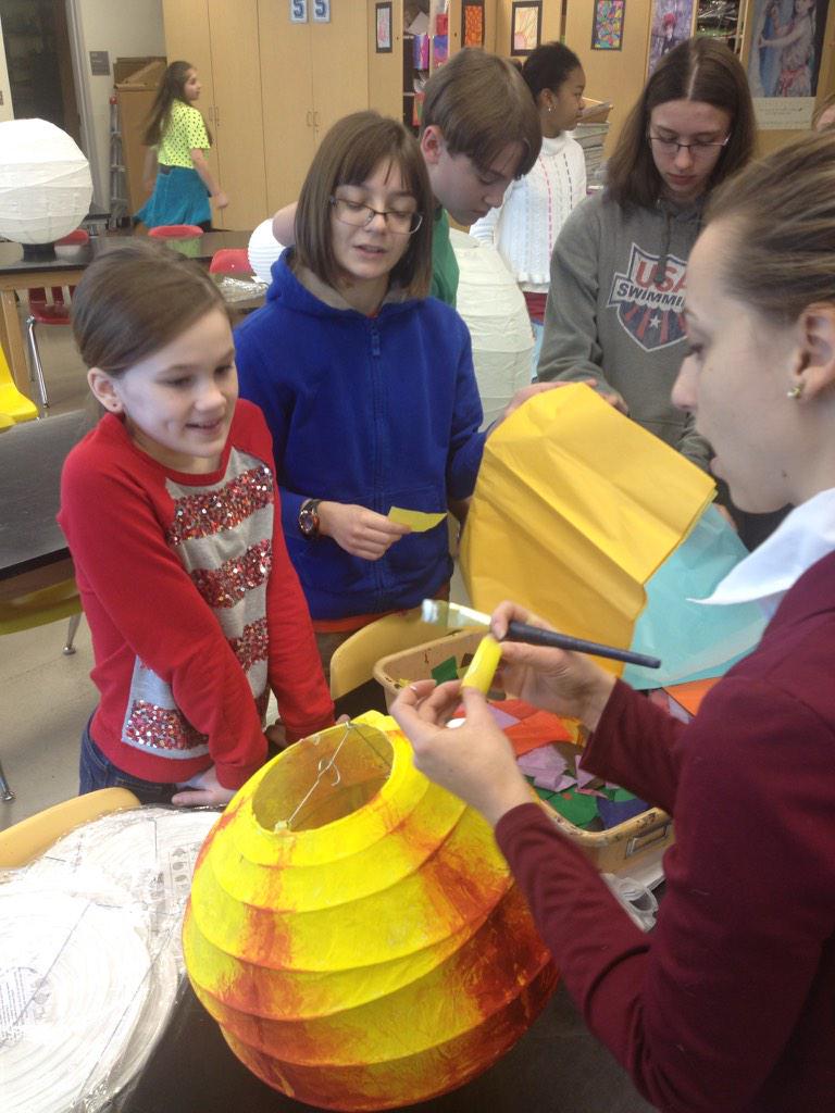 RachelSJ003's tweet photo. @PrismK12 @APSKenmore Man Ray Lantern! #teachwithManRay, #artsintegration, #STEMtoSTEAM http://t.co/dZpA85oEUi