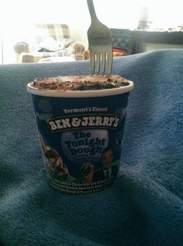 B_Dext's tweet photo. @jimmyfallon So excited to try The Tonight Dough that I didn't even have time to clean a spoon! #nocleanspoons http://t.co/YSBfGf3qmR