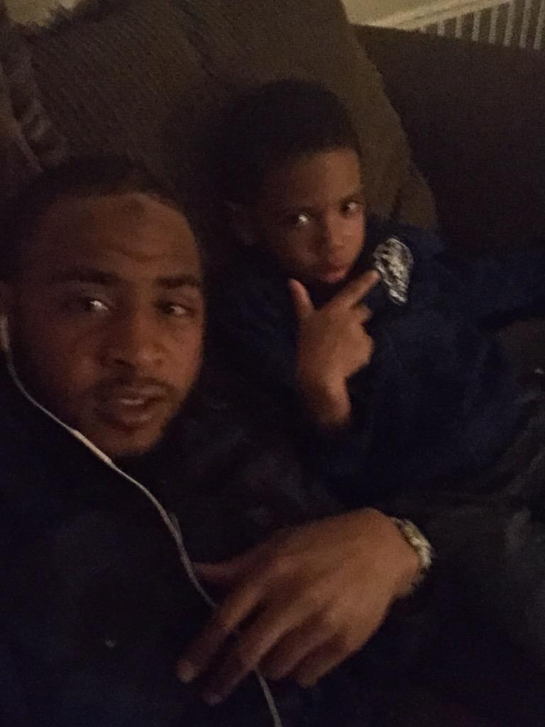 Gutter_North24's tweet photo. He was up crying for his mom but I got him right . π―π―π― #LilCous #MillerBoy @feyaas http://t.co/PIQ7qrYtQP
