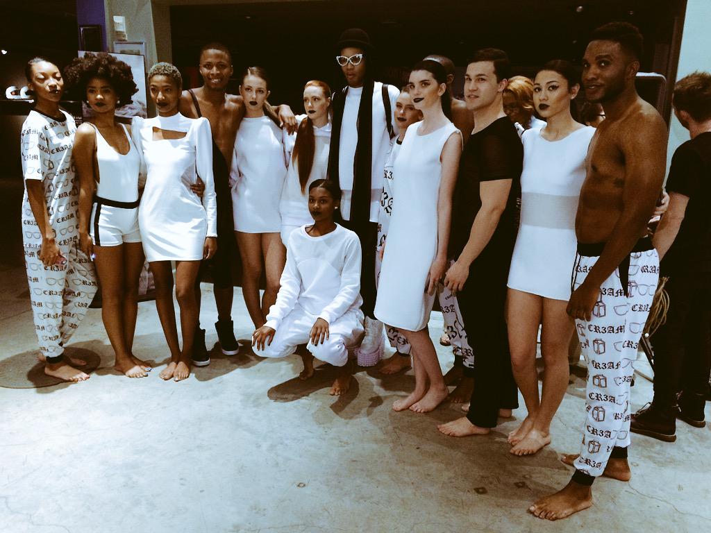 scfd_creatives's tweet photo. The @StevieB0i squad post-runway. #CR3AM #SDWNO http://t.co/EE5h4EkFy3