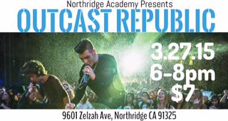 OutcastRepublic's tweet image. FRIDAY!!! in Northridge CA, come hear us sing, m&amp;amp;g, fashion show and so much more only $7