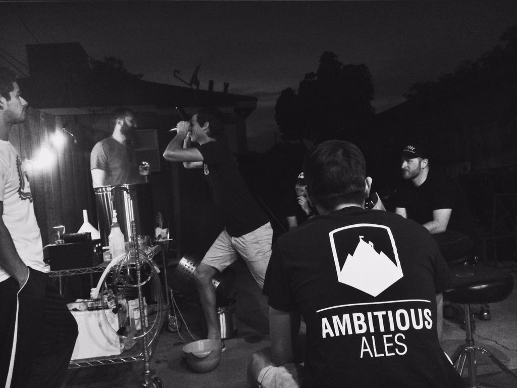 Ambitious Ales St. Patrick's Day Brew! #craftbeer #coffeeblonde #potatoandchivepancakes