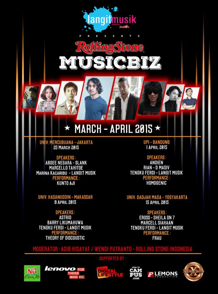 .<a href="/langitmusik616/">ㅤㅤㅤㅤㅤㅤ ㅤㅤㅤ ㅤㅤ</a> presents Rolling Stone Music Biz 2015. Supported by: <a href="/Lenovo_ID/">Lenovo Indonesia</a>, <a href="/nugreentea/">Nü Green Tea</a> , <a href="/we_goestocampus/">goestocampus.com</a> .