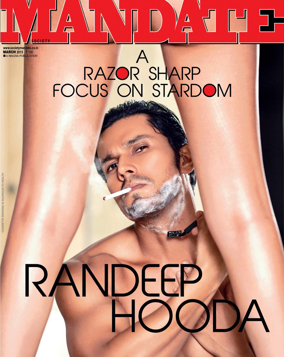 Make way for the cover of the year. <a href="/RandeepHooda/">Randeep Hooda</a> at his best.