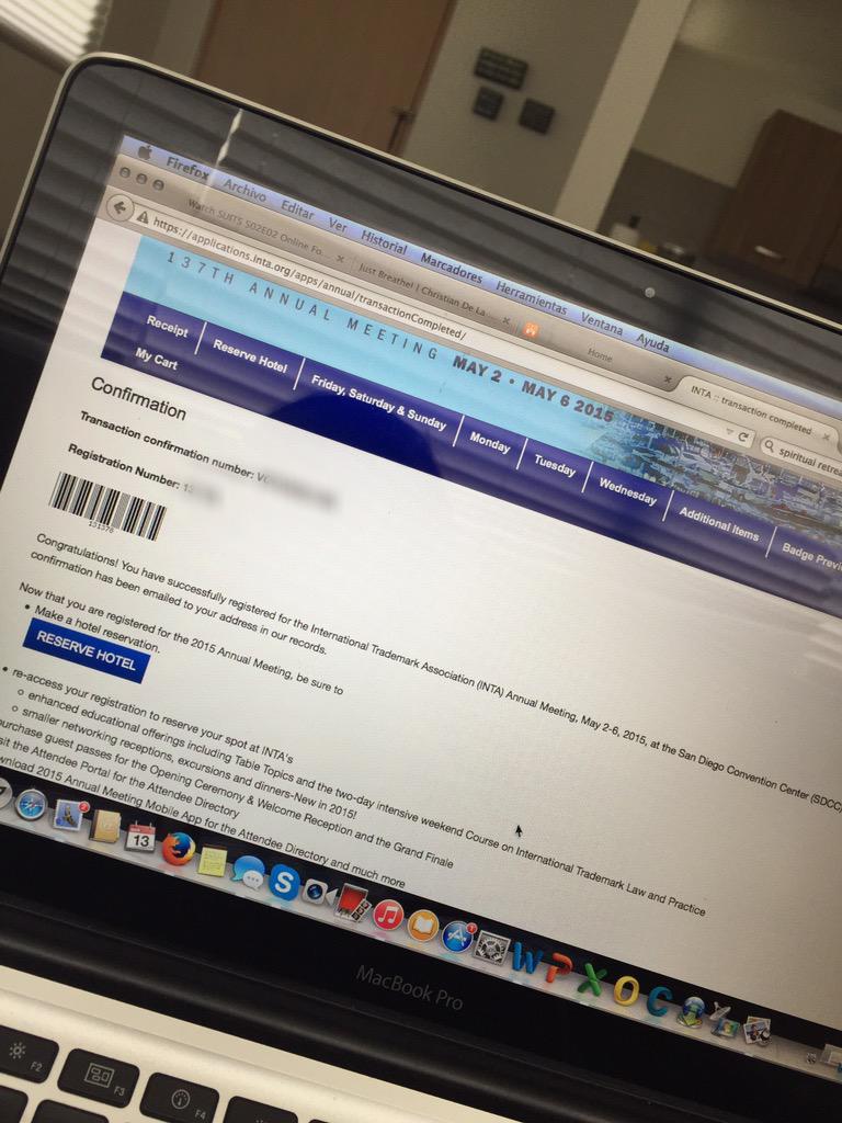 RiusIP's tweet image. #INTA San Diego see u soon ....