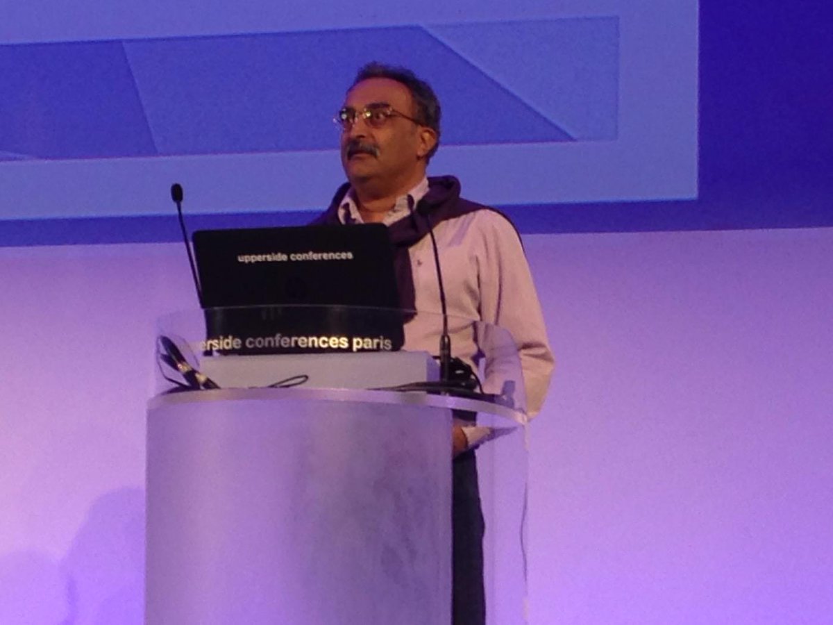 HPE_Networking's tweet image. &quot;There&apos;s a growing control plane - data plane divide&quot; #JuniperNetworks Kireeti Kompella at #mplssdn2015