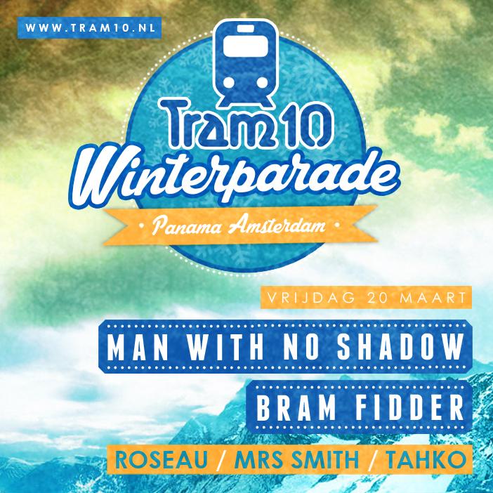 panamaamsterdam's tweet photo. This Friday @manwithnoshadow , @bramfidder , @RoseauMusic , @mrTahko &amp; Mrs. Smith at Tram 10! #Techno #Amsterdam http://t.co/9wTzKkjXLK