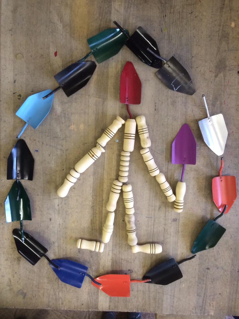 Another group through in year 8 engineering! Well done guys #engineering #trowel