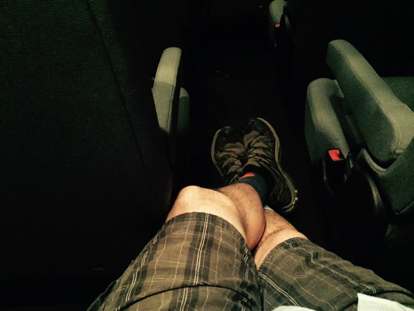 Best transpo ever, even has slightly stiff seats. #LegStretching #gdib