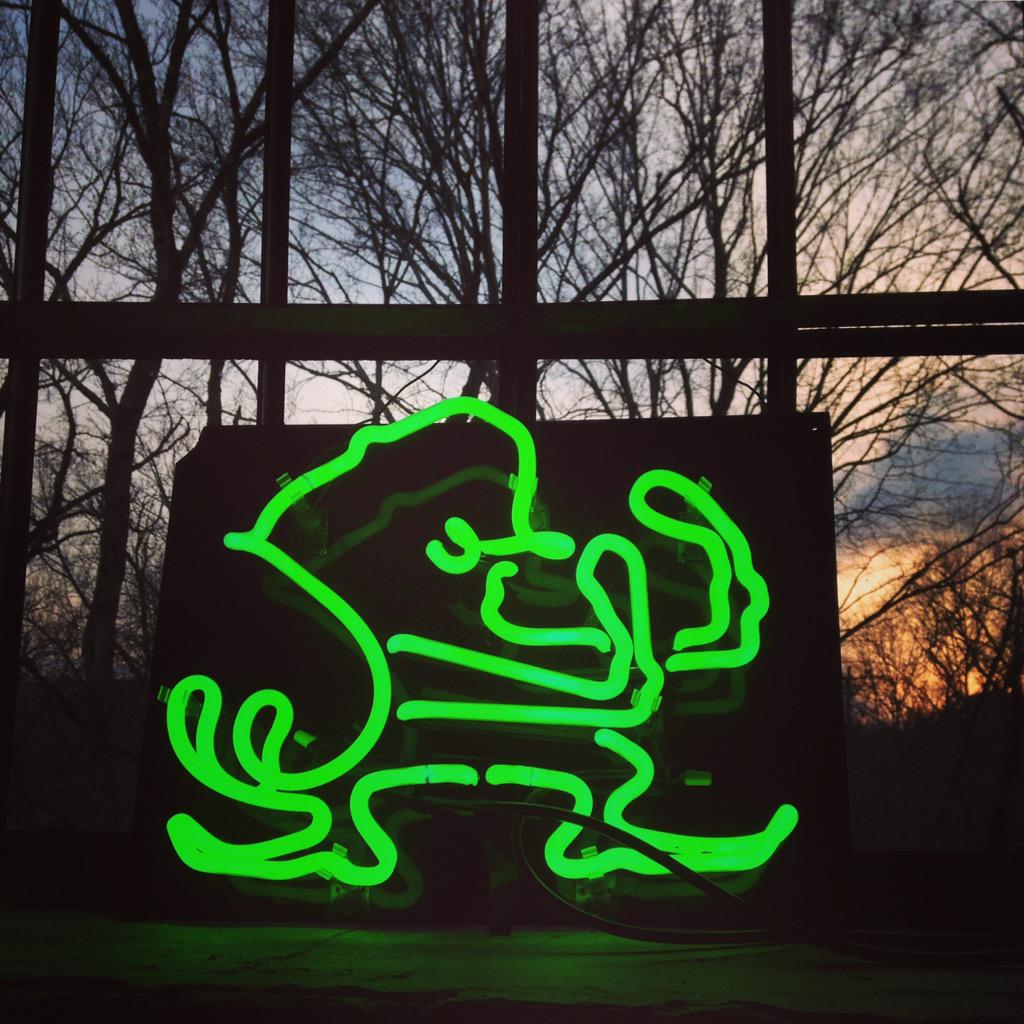 From St. Patrick's Day party in Murphy, North Carolina.