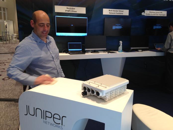 NeilPound's tweet image. It&apos;s not all about virtualisation. See #Juniper&apos;s physical ACX 500 at #mplssdn2015