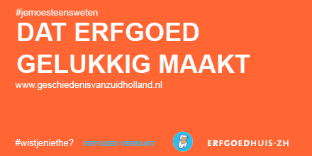#jemoesteensweten #erfgoedverrijkt #erfgoedhuisZH2015 Stem met uw hart! Stem verstandig! ow.ly/K6we1